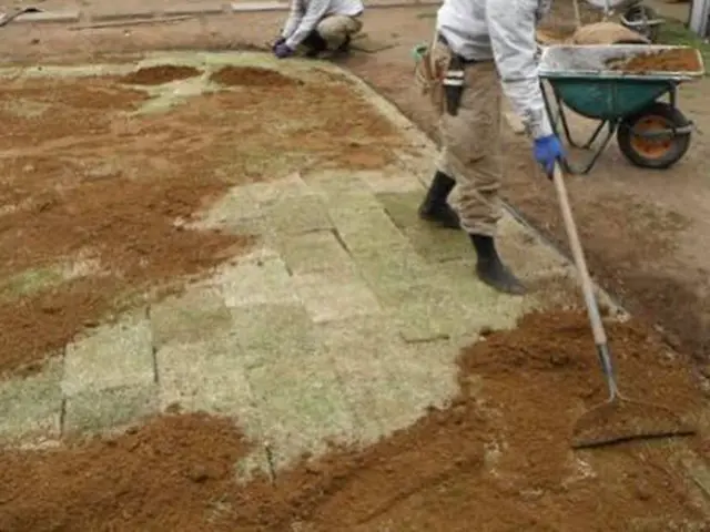 【三重県発】芝貼り　お客様のニーズにお応えして臨機応変に対応させて頂きます★サービスの画像