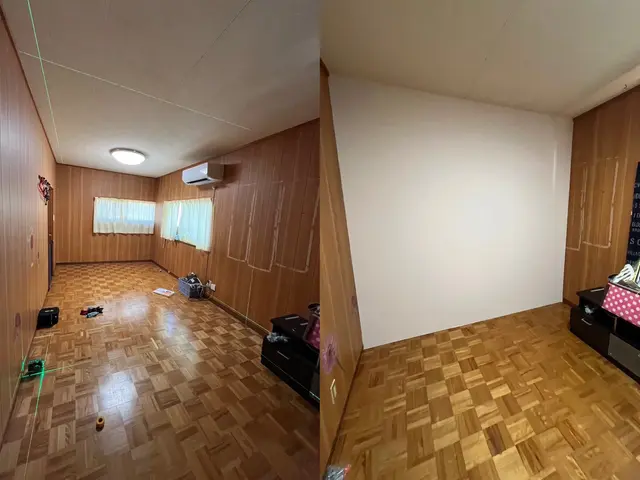 間仕切り壁リフォーム(クロス施工・巾木施工は別途料金になります)サービスの画像