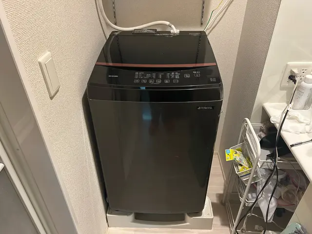 ◎お客様の大事な洗濯機丁寧にプロが設置します。サービスの画像