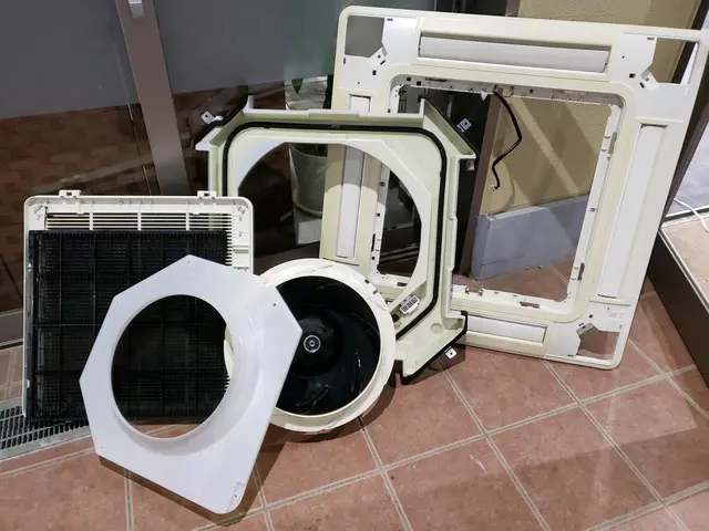 エアコン分解洗浄でカビ汚れスッキリ！期間限定割引中！複数台割引もあります！サービスの画像