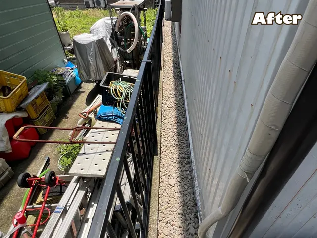 ●砂利敷き●女性スタッフ同行可能●普通砂利、防犯砂利、化粧砂利、などなどサービスの画像