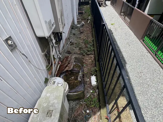 ●砂利敷き●女性スタッフ同行可能●普通砂利、防犯砂利、化粧砂利、などなどサービスの画像