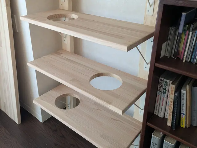 壁掛けシェルフや住宅オプションの設置、取り付け承ります。キャットウォークもOKサービスの画像