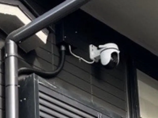 防犯カメラ工事！　有線、無線対応可能です！サービスの画像