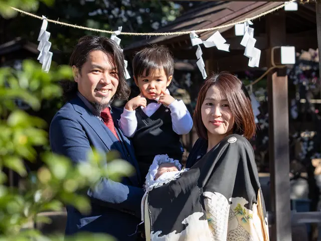 お宮参り はじめての出張撮影でもご安心ください。サポートいたします