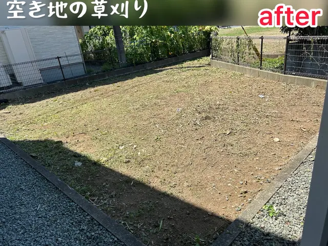 毎年実績300件以上！お庭、空き家、空き地の草刈りは「熊本の便利屋さんスケット」サービスの画像