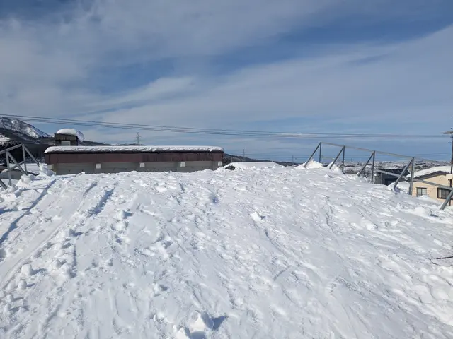 屋根の雪下ろし、雪かきいたしますサービスの画像