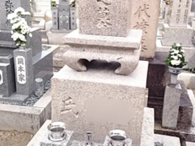 【文字入れ補修サービス】大切な方のお墓参り。真心込めて対応いたします！！サービスの画像