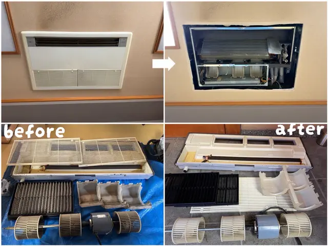 ☆年中無休☆女性スタッフ同行☆抗菌コートサービス☆壁掛けエアコンとのセット割有りサービスの画像