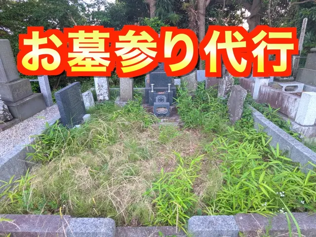 大切なご遺族のお墓お参り代行させて頂きます【千葉県市川市発】サービスの画像