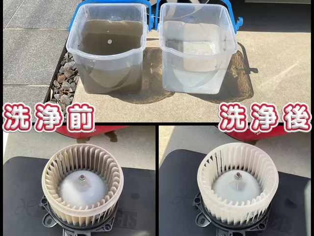 愛車のエアコンを高圧洗浄で丸洗い！【Dr.BAZOOKA洗浄の空気の洗車屋さんサービスの画像