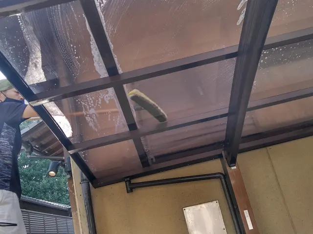 高圧洗浄＋こすり洗いでピカピカキレイに！サービスの画像