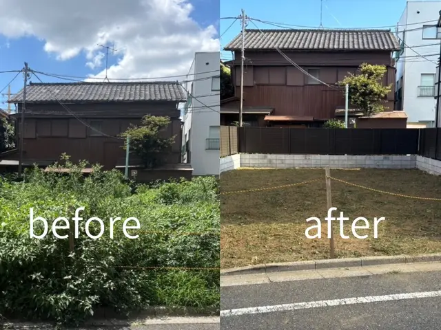 土地の建設前など★大規模な土地まで何でも受けます！！サービスの画像