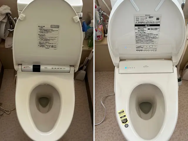 温水洗浄便座に交換サービスの画像