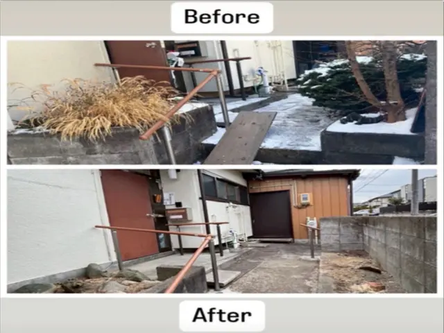 ご満足いただけるように、誠心誠意作業いたします。サービスの画像