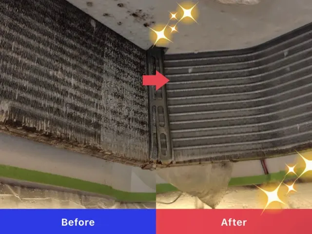 迷ったら弊社へお任せ下さい！プロが行う天井埋込式エアコン！サービスの画像