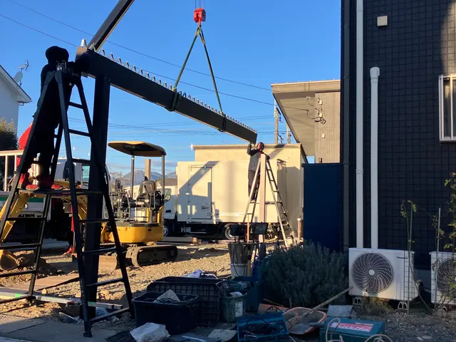 カーポート設置、ガレ設置サービスの画像