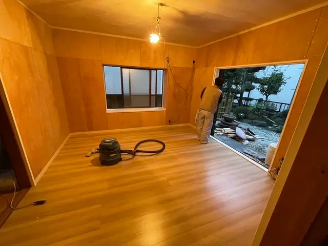 畳のお部屋をフローリングに！子供部屋や寝室に人気です★サービスの画像