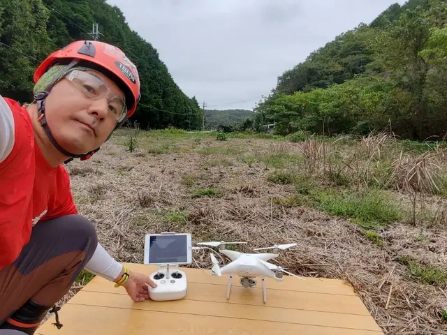 ドローンで農薬散布！　農家の皆様！　あの’’しんどい作業’’短時間で代行します！