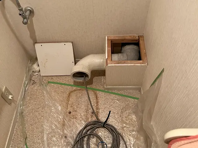 ◇排水管高圧洗浄&グリストラップ洗浄、専門業者！全排水管洗浄は1年の補償付き！サービスの画像