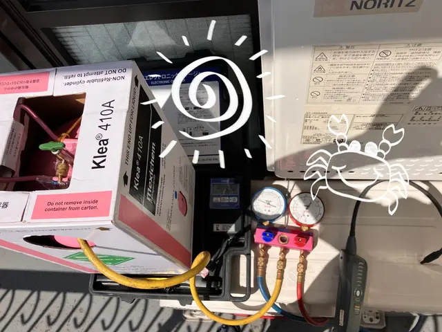 【神奈川発】家庭用壁掛けエアコンのガス漏れ修理を行っておりますサービスの画像