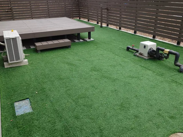 愛犬家が作る人工芝｜低価格ドッグラン施工サービスの画像