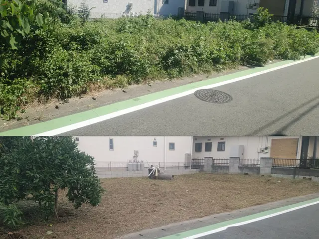 草丈によって機械を使い分けて、安全に作業を行います！サービスの画像