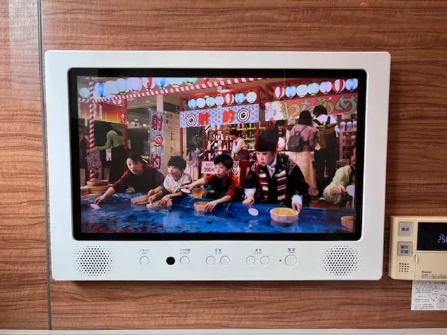 浴室テレビの取付工事サービスの画像