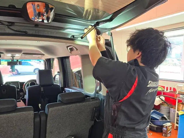 プロの技術でご満足いただけるように心を込めて作業いたしますサービスの画像