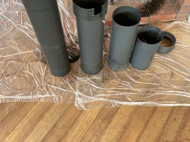 薪ストーブの分解洗浄サービスの画像