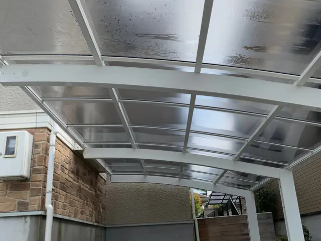 カーポート高圧洗浄！サービスの画像