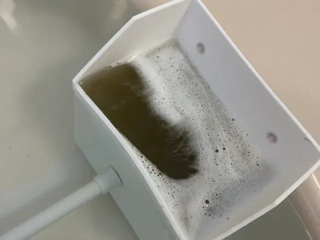 業務用洗浄剤で風呂釜内部を強力洗浄！快適なお風呂でゆっくり浸かりましょう(*^^サービスの画像