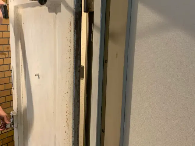 玄関ドア塗装/木製・鉄製対応/家の顔を華やかに/退去に伴う塗装もOK/自社施行!サービスの画像