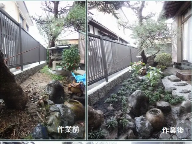 猛暑の雑草対策は今からです！ 防草シートで草引きのご負担を軽減いたします。サービスの画像