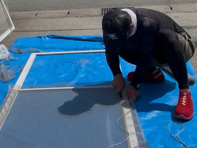 網戸張り替えサービスの画像