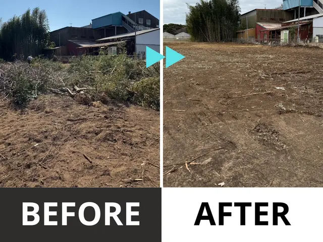 ★今がお得★刈った草はもちろんのこと、隠れていた異物も喜んで処分いたします!!サービスの画像