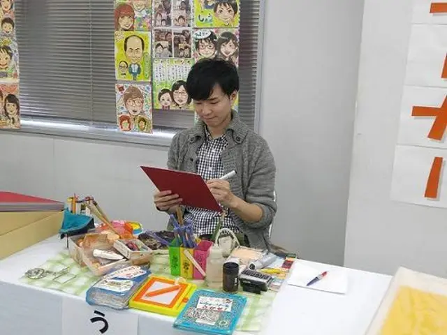 ササッと早くて、可愛くて、似ている似顔絵でイベントの一役を買います！サービスの画像