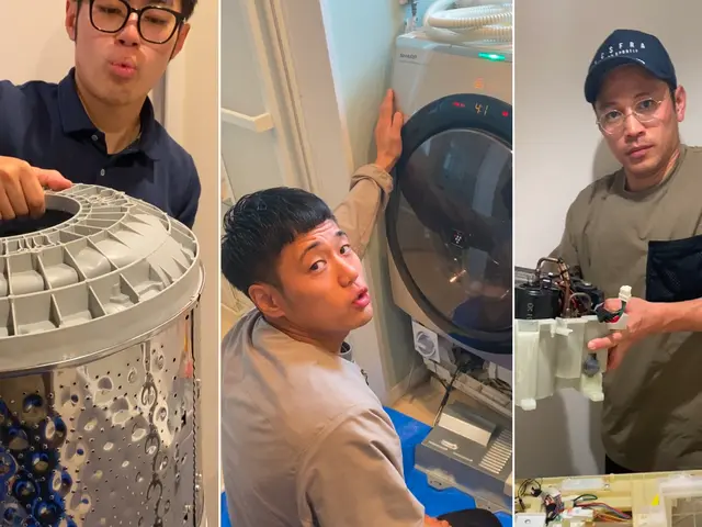 お値段張りますが、完全分解、最高レベルの洗濯機クリーニングをお届けします！サービスの画像