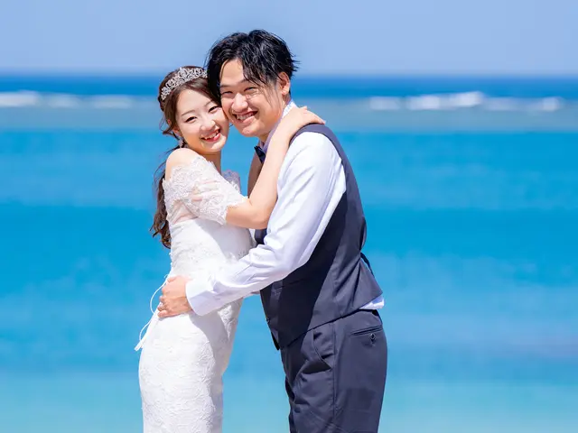 直前でもご予約可能！沖縄エリアNo１実績あり！【前撮り撮影】ブーケ無料貸出中！