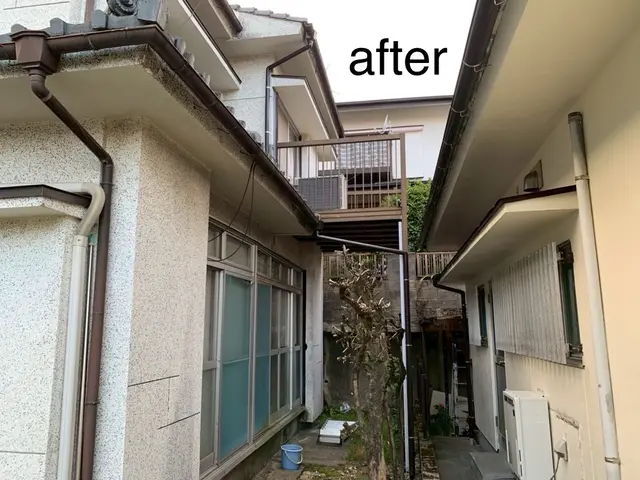雨樋新設、雨樋交換、雨樋破損箇所の確認、修理、雨樋清掃サービスの画像