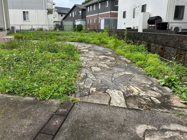 空き家•企業・空き地・土手でも対応します。定期作業も可能です。サービスの画像