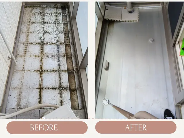 外壁の高圧洗浄サービスの画像