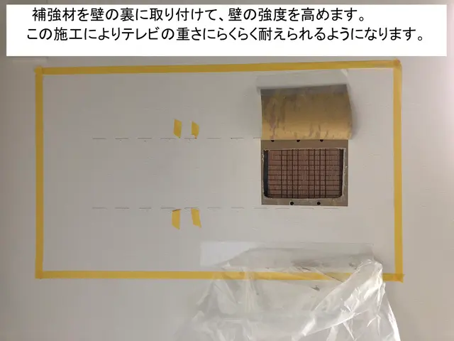 【テレビ壁掛け工事専門店】大手の壁掛け会社2社で経験。多数の実績。安全性を重視。サービスの画像
