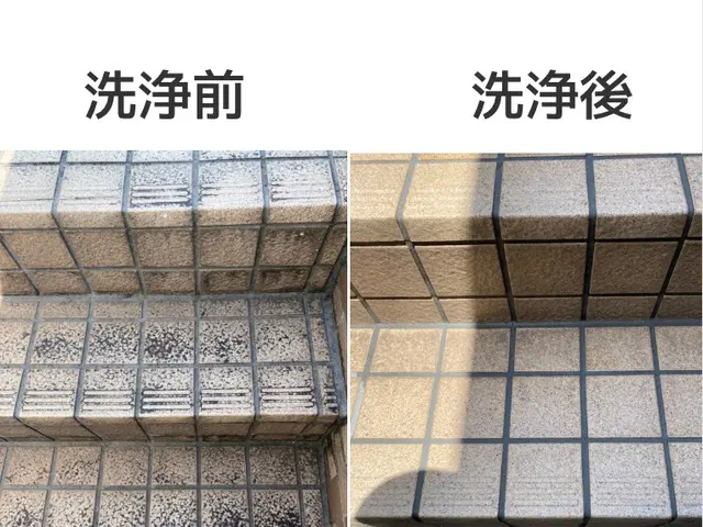 【衛生管理徹底】◎玄関タイル・外階段等◎何でもご相談ください。サービスの画像