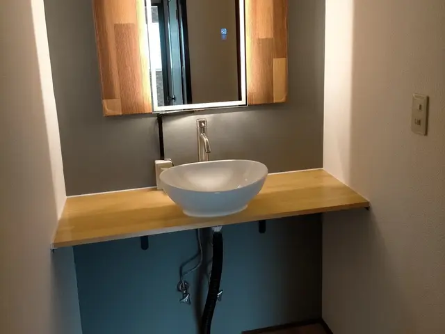 理想の水廻り空間に◎壁紙や床等も一貫して作業可能◎お見積もり無料！サービスの画像