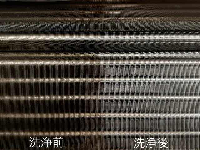 ◆量販店での14年の経験と実績。丁寧に洗浄します。抗菌防カビコート無料施工中サービスの画像