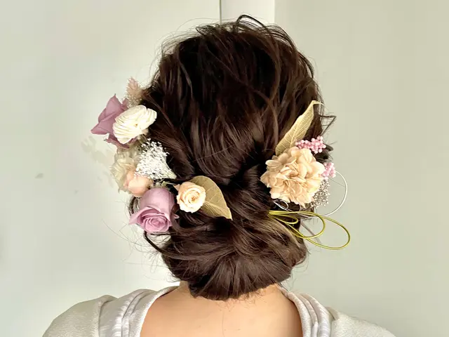 ◇なりたいを叶えるヘアメイク◇おまかせも歓迎♪ 【ブライダル／日本髪風も可◎】サービスの画像