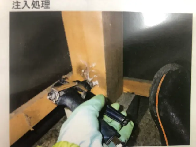 丁寧確実に防除施工いたします！【シロアリ防除士・日本しろあり対策協会認定薬剤】サービスの画像