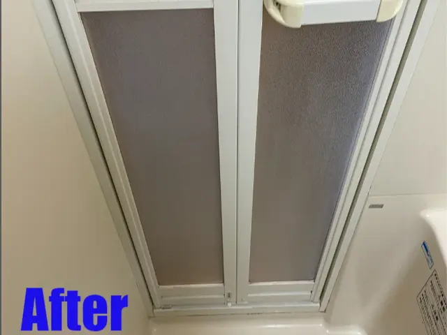 親子で頑張ります！ 浴室清掃お申し込みでノーマルエアコン清掃1台5,000円！サービスの画像