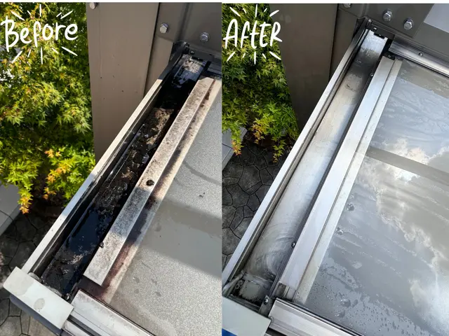 カーポート洗浄★サービスの画像